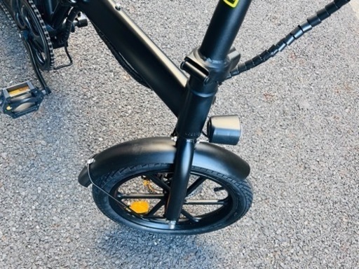 極美品 フル電動アシスト自転車 ひねちゃ モペット ひねったら走る 自転車