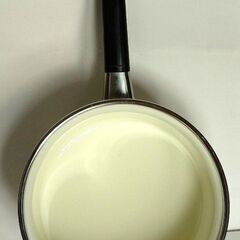 ホーロー 片手鍋 ソースパン 18cm（箱あり）の画像