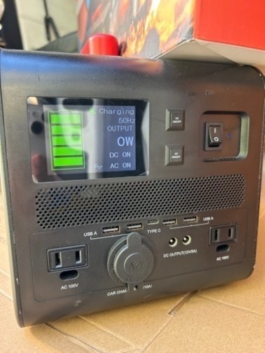 1700Wh/532Ah の大容量ポータブル電源　SUNGA GP1500