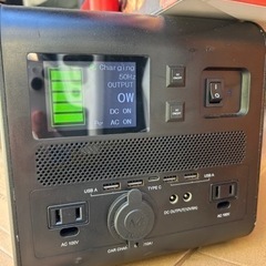 1700Wh/532Ah の大容量ポータブル電源　SUNGA GP1500の画像