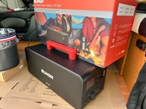 1700Wh/532Ah の大容量ポータブル電源　SUNGA GP1500