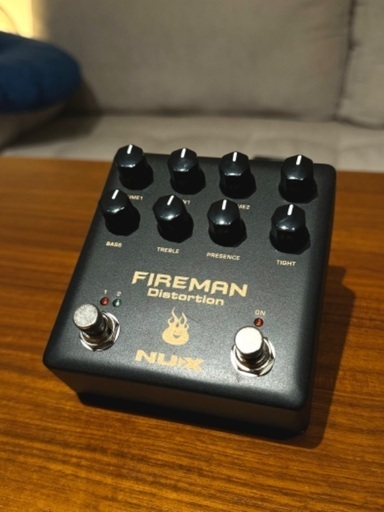 NUX FIREMAN ディストーション　エフェクター