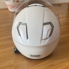 バイク用ヘルメット（インカム付き）の画像
