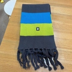 プレイボーイ　ストライプ　マフラー
