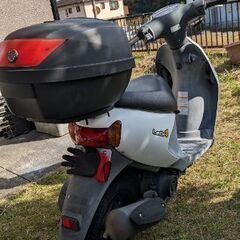 決まりました。スズキ レッツ４ リアボックス付きの画像
