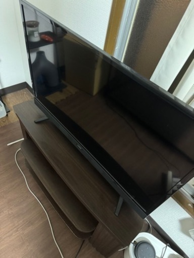 【値下げ交渉可】テレビ　テレビ台付き　別売り可