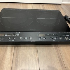 IH2口コンロ　アイリスオーヤマ2021年製🌟【中古】お譲り先決...
