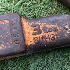 吊り　フック　3トン　3t 鉄板  2点セットの画像