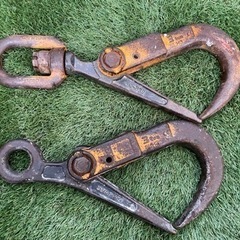 吊り　フック　3トン　3t 鉄板  2点セット