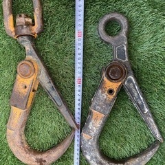 吊り　フック　3トン　3t 鉄板  2点セットの画像
