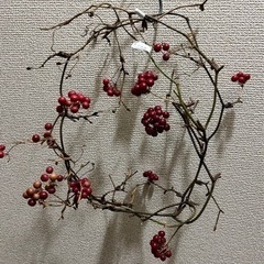 クリスマス サルトリイバラ(サンキライ)リースB