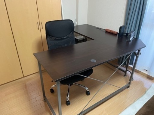 L字デスク【中古品】