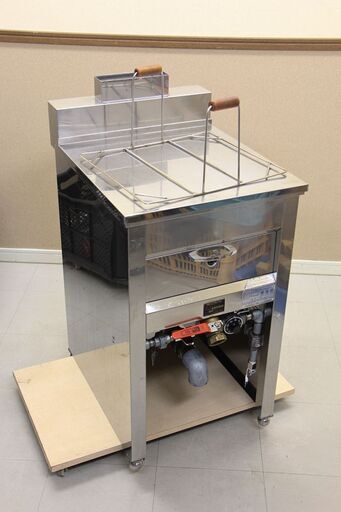 ガスフライヤー ST-40N? リコークリーンフライヤー プロパンガス LP (J1332sxwY)