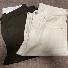 無印良品　パンツ2本