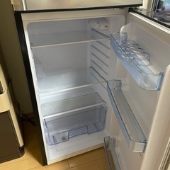 2ドア　　値下げ！　　オシャレな冷蔵庫の画像