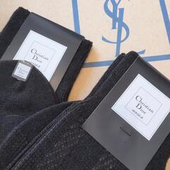 《新品・ブランド靴下》７足セット〈ディオール・イブサンローラン〉の画像