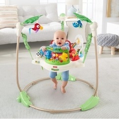 フィッシャープライス　レインフォレスト　ジャンパルー　ベビージャンパー　歩行器の画像