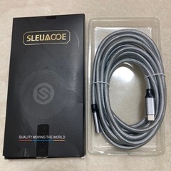 USB Type C延長ケーブル (3m, グレー)の画像
