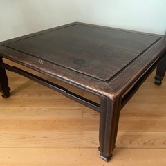 紫檀シタン和座卓直接引き取り希望