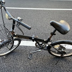 【無料】 CAPTAIN STAG 折りたたみ自転車　