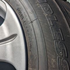 アルファードサイズのスタッドレスホイールセットの画像