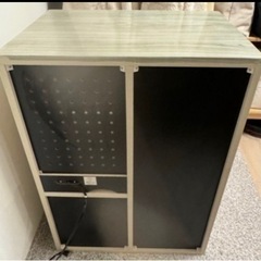 【12／11処分予定】無料⭐︎幅60cmカウンター下収納・食器棚の画像