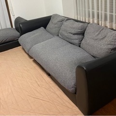 【決まりました】3人がけ＋１人ソファー中古