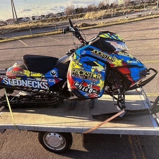 おすすめ！スノーモービル　2016年モデルski-doo トレーラー付き
