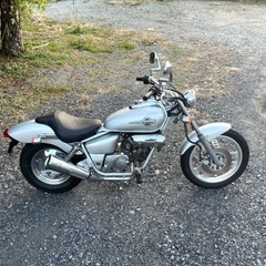 702. 動画あり　ホンダ　マグナ50 アメリカン　原付　バイク　50cc   車体　埼玉の画像