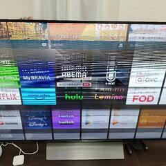 【引取優先】【半ジャンク品】SONY　BRAVIA　55X8500D　55インチ　大型テレビの画像