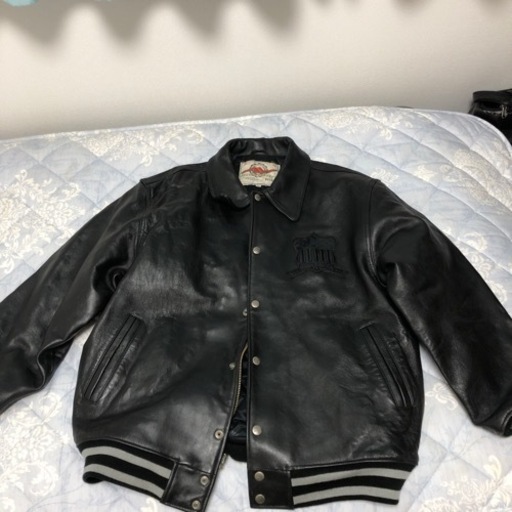 美品　　AVIREX VARSITY JACKET 2XL