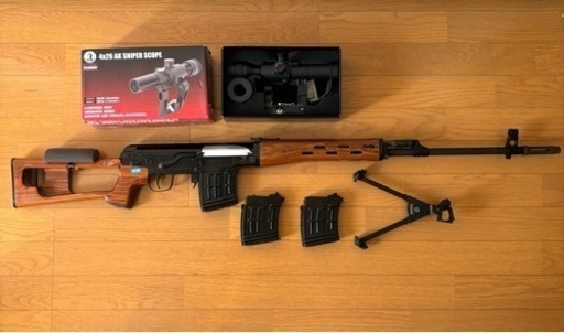 SVD ドラグノフ　ガスガン