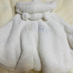 ジェラートピケ★ポンチョ80〜90㎝★2枚組の画像