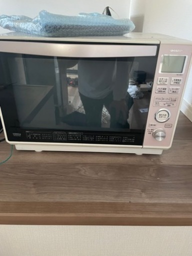 受け渡し決定　オーブンレンジ　シャープ