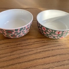 皿とボウルのセットの画像