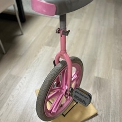 値下げ女の子一輪車18インチパンク修理済み⭐︎クリニーング済み⭐︎