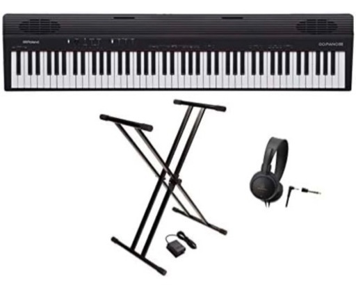 【値下げ】Roland ローランド/GO-88P(GO:PIANO88)【スタンド＆ヘッドホンセット！】88鍵盤 エントリー・キーボード