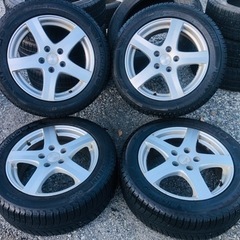冬タイヤ 205/55R16 PCD112ワーゲン ミニ ベンツ...