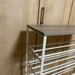 靴　収納棚　5段　シューズラックの画像