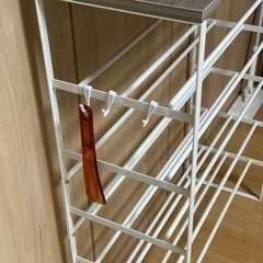 靴　収納棚　5段　シューズラックの画像