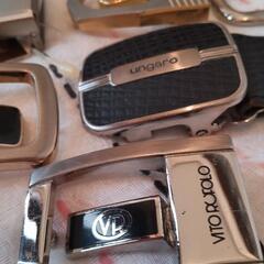 《新品》ベルトバックルセット〈ungaro・renoma等〉の画像