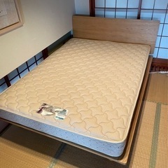 【決定しました】【受付停止】無印良品　ダブルベット　フレームのみの画像