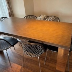 matteograssi マテオグラッシ　ダイニングテーブルセット（イス２つ）の画像