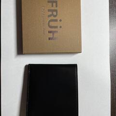 メンズ二つ折りコンパクト革財布安く売ります！