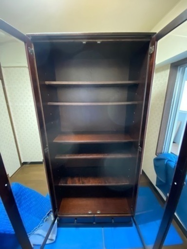 旭川家具 本棚 飾り棚 美品✨