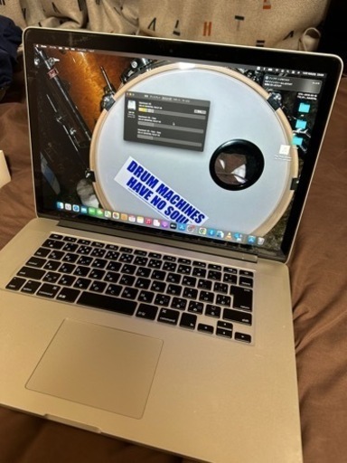 MacBook Pro 15インチ メモリ16gbのストレージ500gb
