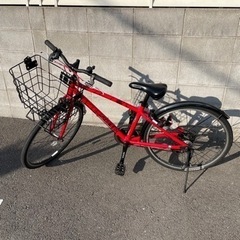 ブリジストン　シュライン　24インチ　赤色