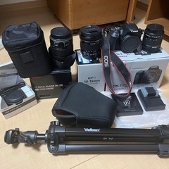 キャノン  canon kiss x9 標準&レンズ3種類と周辺備品