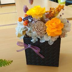 1davレッスン🌺ﾌﾟﾘｻﾞｰﾌﾞﾄﾞﾌﾗﾜｰ/flowerアレンジ2回コースの画像