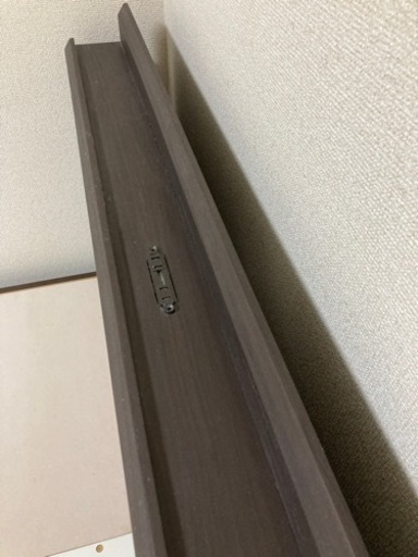 ニトリ　コンセント付き/収納付きセミダブルベッド　